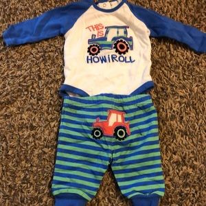 Nursery Rhyme Tractor PJs